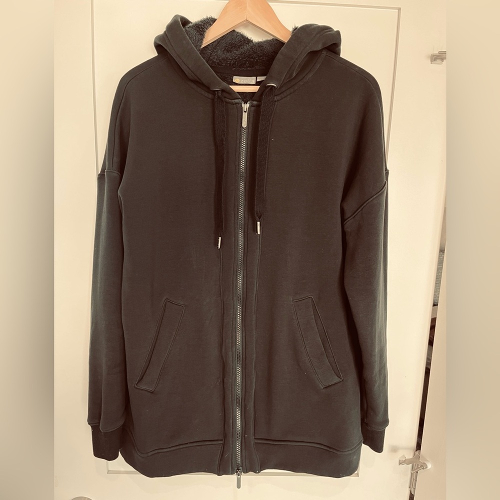 Zella Feather Fleece Zip Hoodie